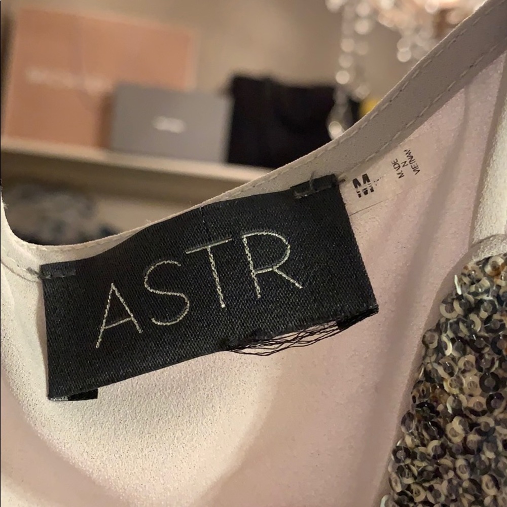 Astr Sequin Python Strappy Top - image 5